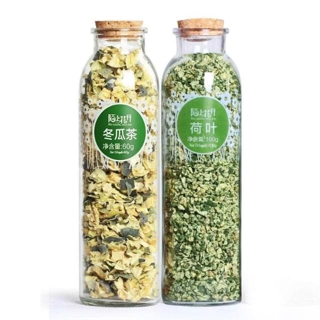 冬瓜荷葉陳皮山楂茶養生茶葉茶冬瓜皮幹荷葉泡水喝的茶