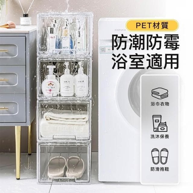 【STYLE 格調】★★多款熱銷-透明收納盒箱/公仔展示盒/香水收納盒/保養品收納盒/鞋盒/包包收納/擺飾/零食/書籍//盒玩/扭蛋