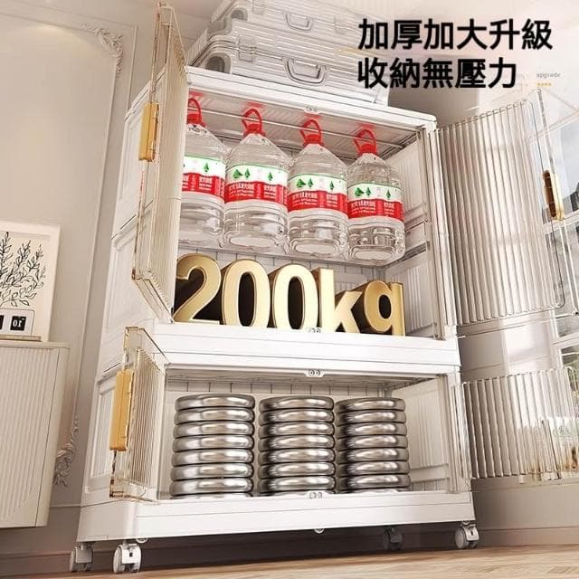 免運 免組裝衣櫃 免安裝兒童衣櫃寶寶嬰兒衣服掛衣式收納櫃家用臥室簡易衣櫃儲物櫃