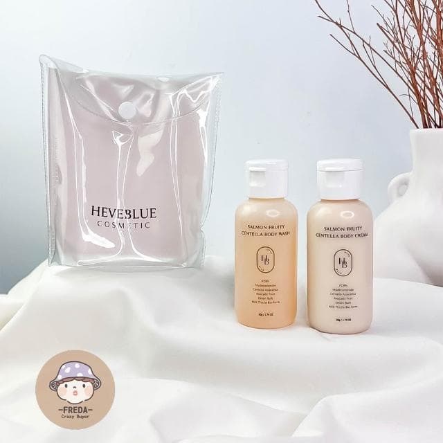 韓國 HEVEBLUE 積雪草 旅行組 保養四件組 / 沐浴兩入組 肥達代購