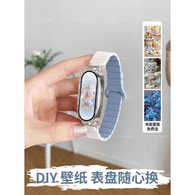 新款智能運動手環適用於9pro手機女款高顏值學生專用心率手錶