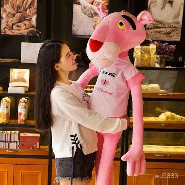粉紅豹公仔毛絨玩具抱枕可愛布娃娃玩偶女孩送女朋友生日禮物女生