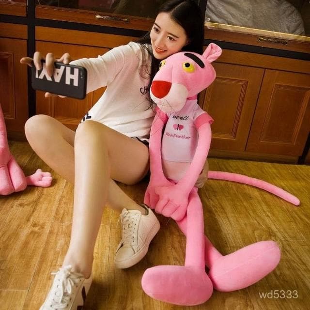 粉紅豹公仔毛絨玩具抱枕可愛布娃娃玩偶女孩送女朋友生日禮物女生