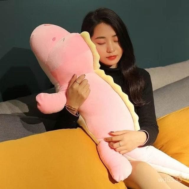 正版可愛恐龍毛絨玩具公仔抱枕睡覺床上大號娃娃玩偶生日禮物女生