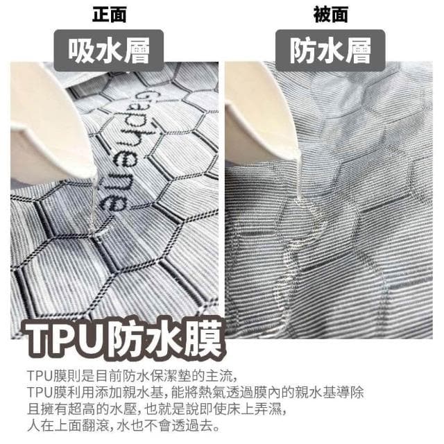 大老婆寢具 石墨烯 防水保潔墊 保潔墊 防水床包 保潔墊床包 防水床罩 雙人床包 雙人加大 防水床單 防水保潔墊 防水床