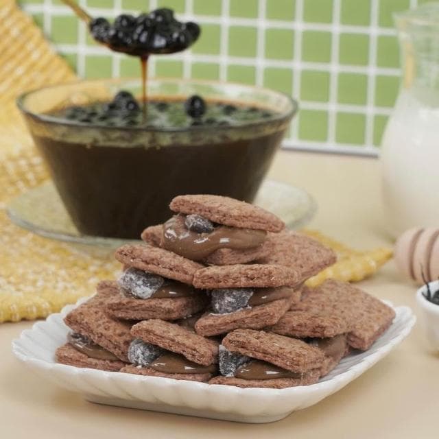【盧琴樹】珍珠鮮奶茶糖心酥｜夾心酥 下午茶甜點 餅乾禮盒 辦公室零食 送禮伴手禮 露營野餐必備