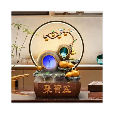 漫生活桃園出貨 葫蘆流水生財 循環水景聚寶盆 流水擺件 招財擺飾 開運 風水招財流水組 風水擺件 開幕送禮 入厝禮物