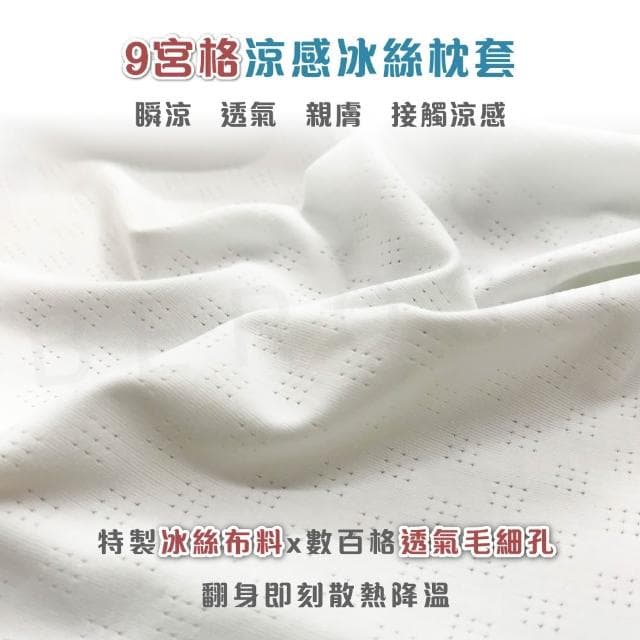 【Beroso 倍麗森】Beroso 倍麗森 強力推薦 冰絲涼感深眠護頸記憶枕 瞬涼/速涼/速凍 送禮 禮品 交換禮物 睡眠