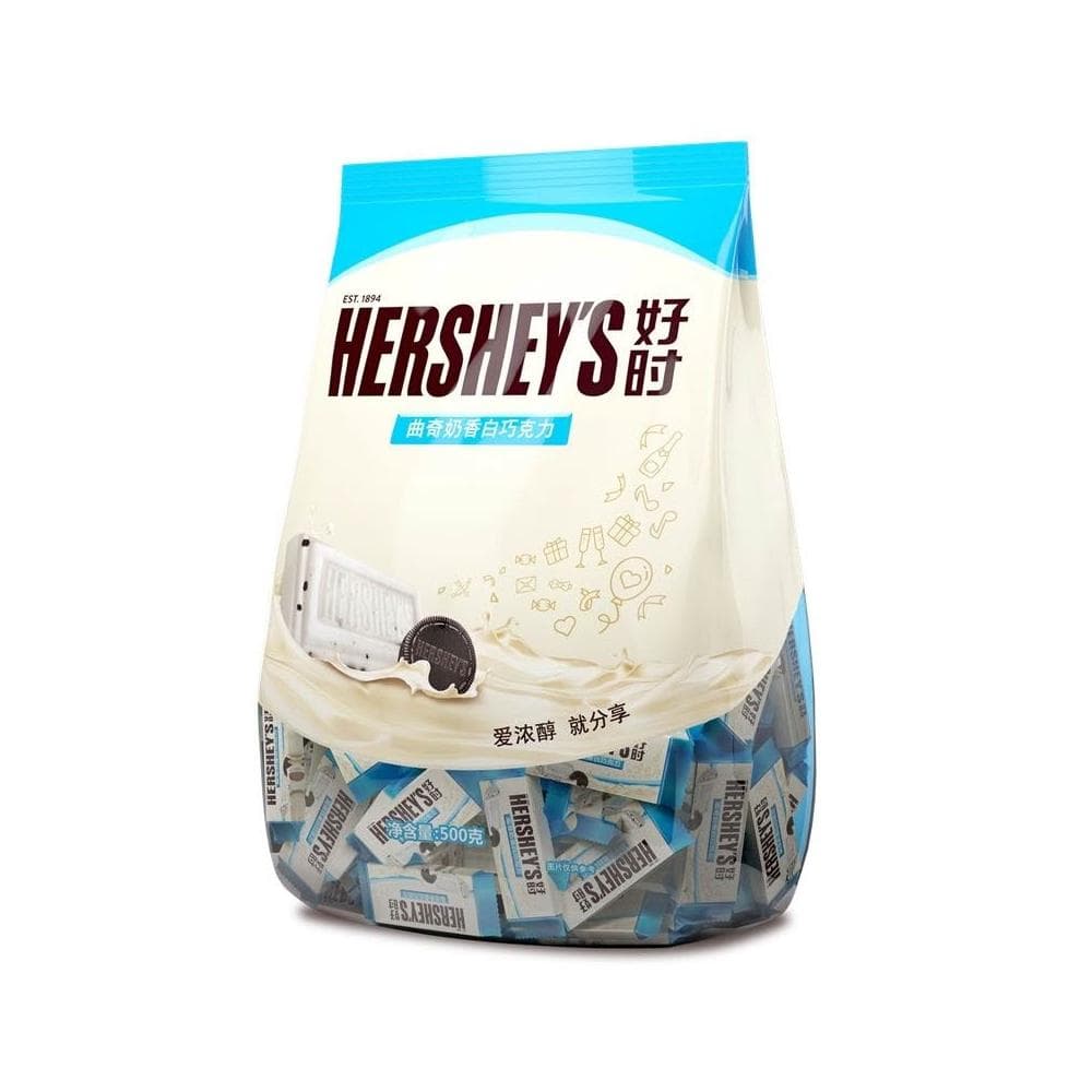  💖 好時巧克力牛奶排塊袋裝/曲奇奶香白巧克力婚慶喜糖/散裝網紅零食