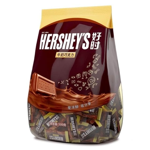  💖 好時巧克力牛奶排塊袋裝/曲奇奶香白巧克力婚慶喜糖/散裝網紅零食
