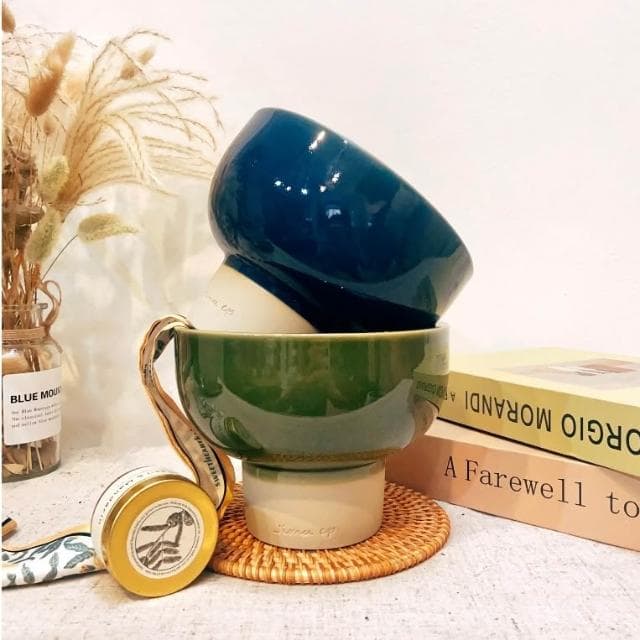 陶盆  缽感造型高腳陶盆 陶器 花器 花盆 盆器 花器 植物 植栽 塊根 仙人掌 觀葉 陶燒 居家布置