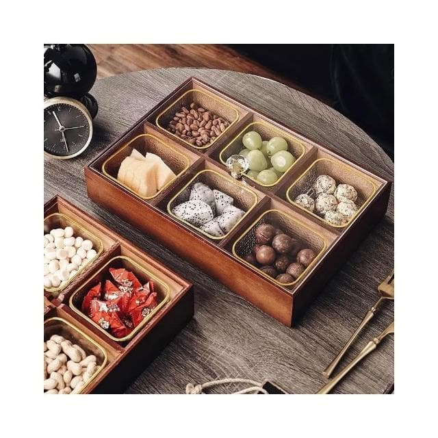 免運 家居裝飾品 擺件 酒櫃客 廳茶几果盤喬遷禮物乾果盒