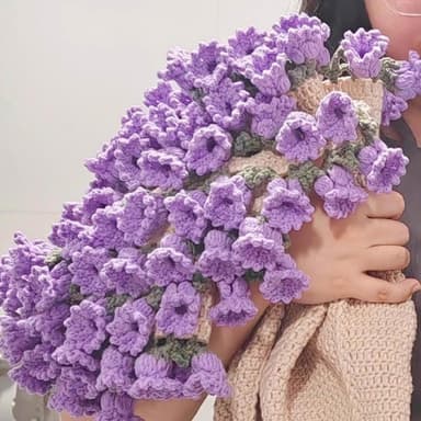 成品玫瑰花束毛毯編織花朵毯子針織成品520情人節生日禮物女生