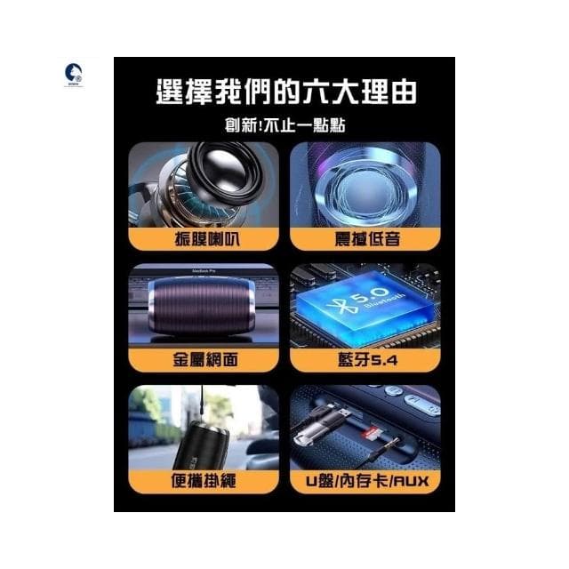 ⚡全新藍牙5.4⚡智能藍芽喇叭 點歌機 藍芽音響 智慧音箱 重低音喇叭 音響喇叭 智能音箱 重低音砲 電腦音響