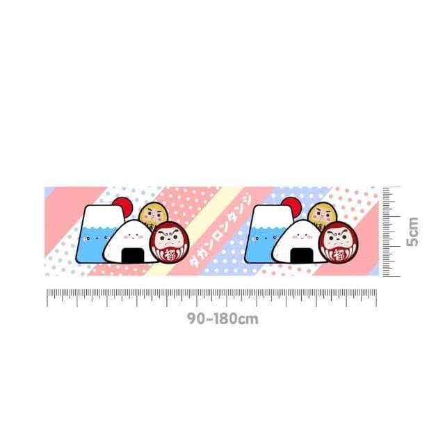 【longtanji】隆探吉 超繽紛可愛行李束帶 (交換禮物 聖誕禮物 行李綁帶 可調式行李束帶 達摩不倒翁 福神)