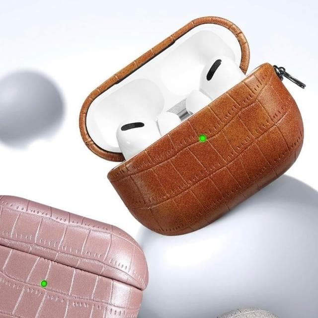 【MoonDy】防摔保護套 Airpods2ro  Airpods3耳機保護殼 蘋果無線耳機套 小禮物 無線耳機套 皮革保護套