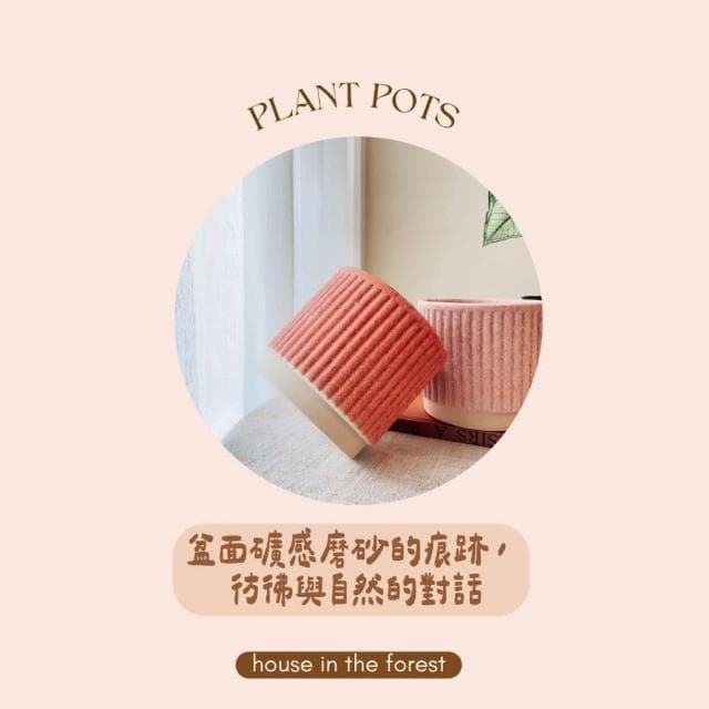陶盆 礦感線條陶盆 花盆 花器 陶盆 花架 花瓶 觀葉植物 多肉植物 植栽 植物 室內植栽 辦公室植栽