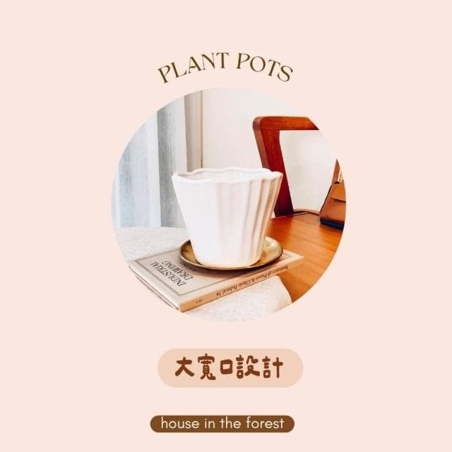 陶盆 立體花瓣花盆 透氣陶土材質 觀葉植物推薦 防積水花形盆 花器 浪漫植栽容器