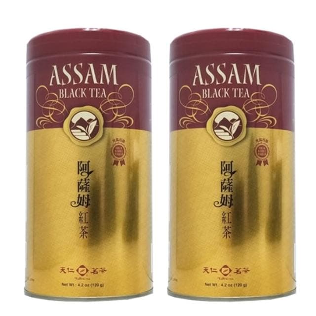 【天仁茗茶】5Cgo🏆 天仁茗茶 阿薩姆紅茶 120g X 2入，QL00107412 非常適合添加牛奶沖泡成奶茶，口感柔潤香醇，餘韻無窮 —303