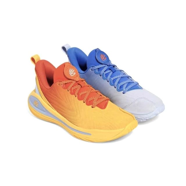 【UNDER ARMOUR】超派潮流 籃球鞋 UA Curry 12 咖哩 12代 陰陽 橘黃 藍灰 6006146-453