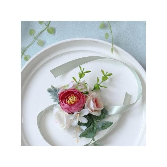 胸花 結婚胸花 手腕花 婚禮手腕花 婚禮胸花 婚禮用胸花 嘉賓胸花 假花