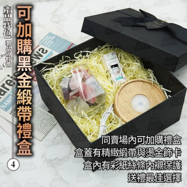 【職日生】六角擴香燈-無線充電2(送－香氛精油 擴香石禮盒 水晶擴香石 水晶擴香 生日禮物 畢業禮物)