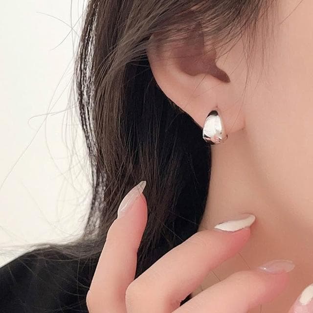 【MoonDy】飾品 耳環 純銀耳環 女生耳環 耳飾 抗敏感 氣質耳環 耳釘 百搭 穿搭配件 韓系耳環 抗敏耳環 