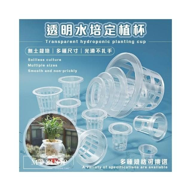 台灣現貨 ️魚菜共生 無土栽培 定植籃 水耕植物 定植盆 水培植物 水耕 水培花盆 水耕盆栽 定植棉 水培定植籃 定植