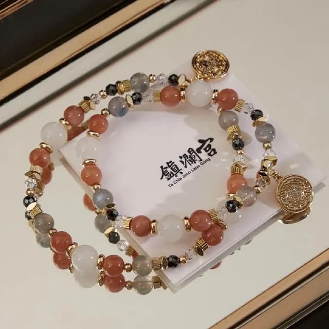 【BONNY & READ】天然石  我要談戀愛手鍊 / 3 size 大甲鎮瀾宮聯名(晶石 戀愛 好運 開運手鍊 手環 送禮)