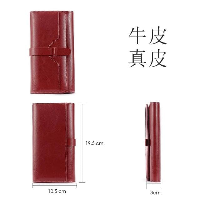【希賽德】油蠟牛皮皮夾 真皮長夾 拉鏈長夾 牛皮長夾 長皮夾 女長夾 手拿包 長夾包 女用長夾 皮夾長夾 錢包皮包(女真皮長夾)
