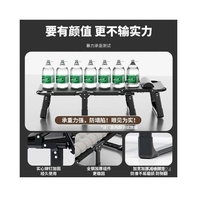 免運+上新特殺 折疊床單人辦公室午休床便攜式躺椅子醫院陪護床簡易午睡床行軍床折疊床/露營床/行軍床 辦公室午休床 單人床