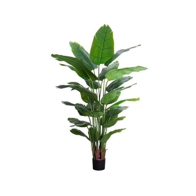 熱賣🔥天堂鳥仿真綠植高端輕奢仿生花客廳大型室內盆栽擺件裝飾樹假植物 居傢裝飾 仿真植物 人造樹 假樹 假植物