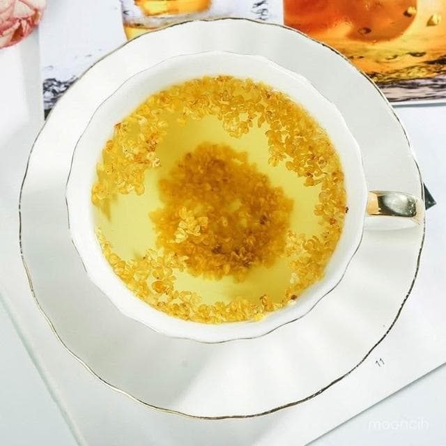 淘甄選好物【濃香桂花茶】正品桂花幹無硫金桂茶葉廣西特産花草茶35g/罐