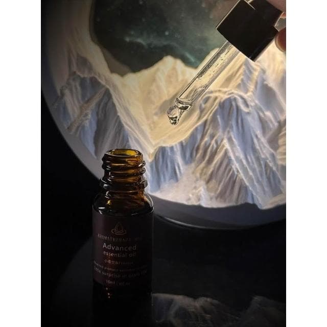 蒙德奇日照金山星空小夜燈香薰氛圍臥室送男女生日喬遷新婚禮物