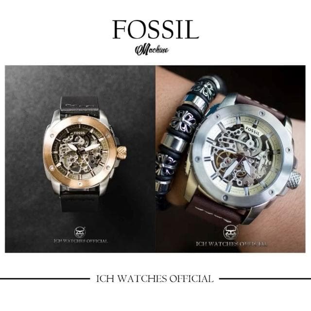 【FOSSIL】ICHco 實體門市 美國FOSSIL Modern Machine機械錶-生日禮物情人節父親節禮物手錶