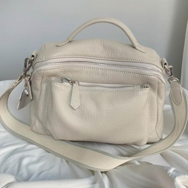 【巴黎精品】情人節禮物 現貨+預購 真皮手拿包手提包真牛皮側背包單肩包隨身包(實用手提斜背女包包4色a1kd13)