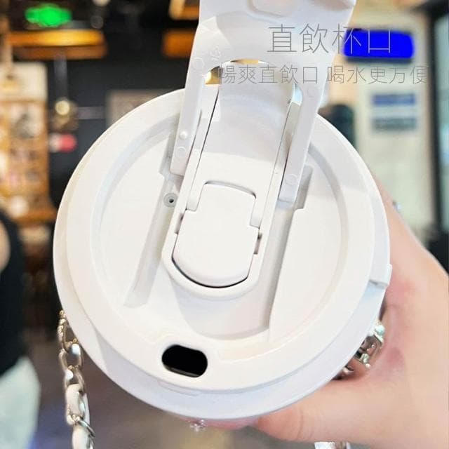 小香風鈦杯保溫杯女士個人專用高顏值純鈦水杯便攜咖啡杯生日禮物