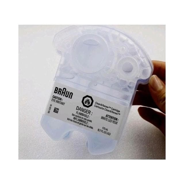 【BRAUN 百靈】德國 百靈 BRAUN 電鬍刀 刮鬍刀 清潔液 清潔劑 清潔匣 匣式 CCR 170ml 原廠 單顆