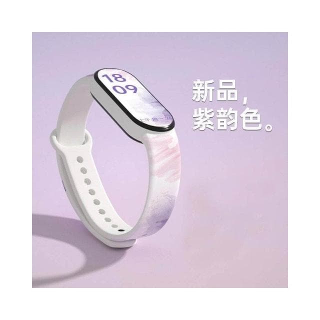 2025新款智能運動手環適用於小米9華為初高中學生多功能震動鬧鐘防水手錶