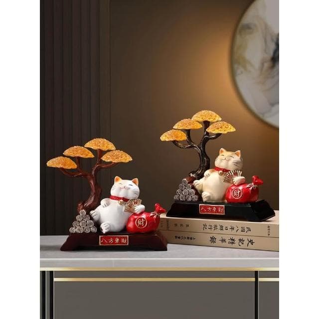 招財貓擺件開業大吉禮物朋友飯店新店開店送禮高檔前臺創意裝飾品