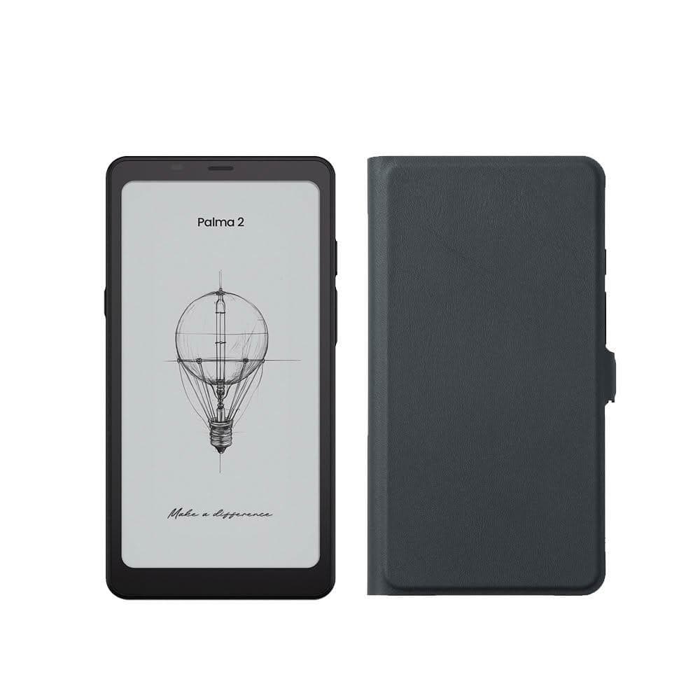【BOOX 文石】BOOX Palma 2｜6.13 吋手機型電子書閱讀器(爵士黑)，翻頁式皮套 ★全新現貨★