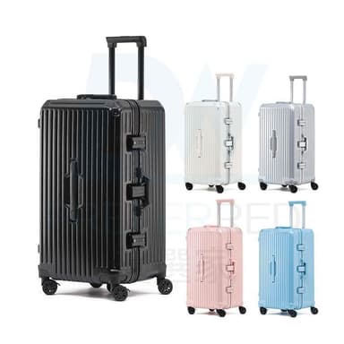 DW優選家 高級鋁框箱 多功能行李箱 鋁框行李箱 胖胖行李箱 旅行箱 五輪行李箱 30吋/28吋/26吋/24吋