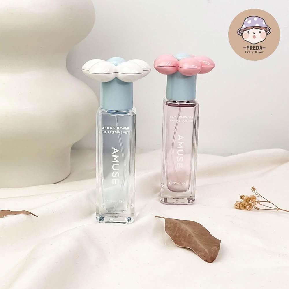 【AMUSE】韓國 AMUSE 髮香噴霧 頭髮香水 花朵髮香噴霧 髮香水 頭髮噴霧 頭髮保養 30ml 肥達代購