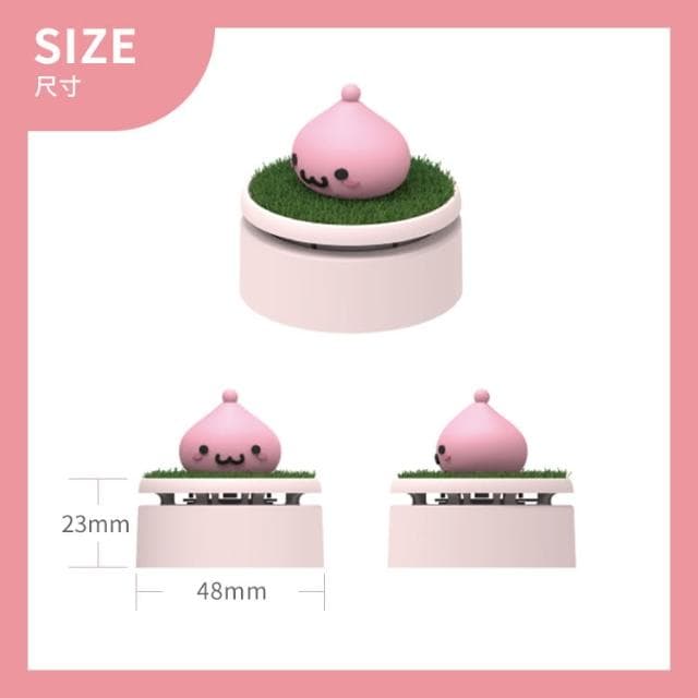 【GNJOY】RO魔物造型擴香器(摩卡-檸檬香)