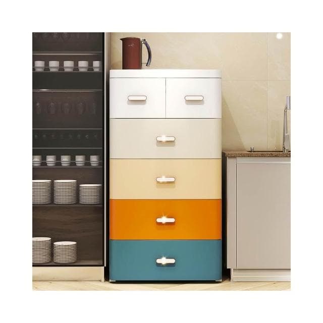  塑膠  衣服 收納櫃 抽屜式 多層 可移動 嬰兒櫃子 儲物櫃 加深