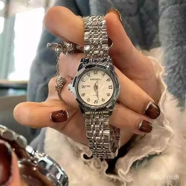 偉偉錶錶 2025新款女士手錶女款學生ins風小衆韓式輕奢高級感石英機芯手錶