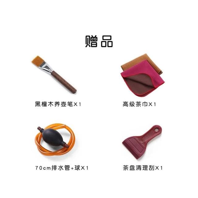 整塊非洲花梨原木茶盤實木茶臺簡約紅木家用茶海大號排水功夫茶具