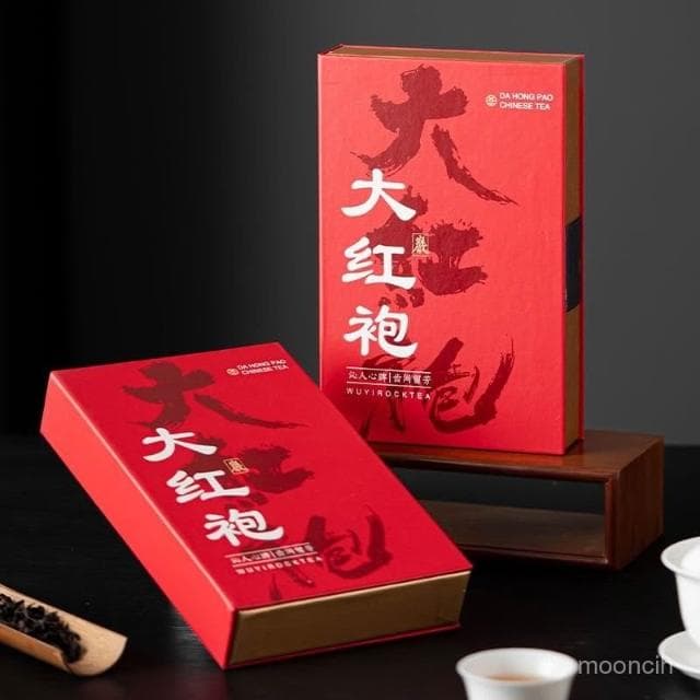 淘甄選好物武夷巖茶大紅袍茶葉2025新茶濃香型正巖烏龍茶高檔禮盒裝茶葉