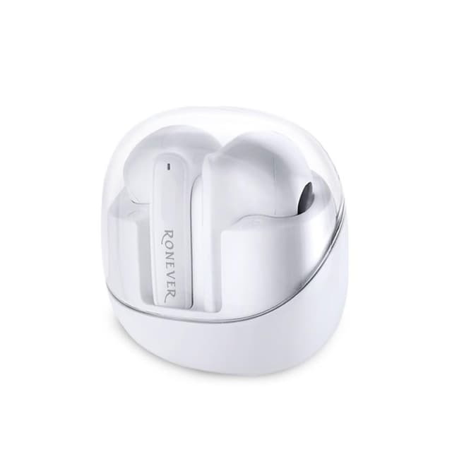 【Relight 睿亮】RONEVER 透明太空艙入耳式藍牙耳機 智能觸控 ENC降噪 藍牙5.3 內建休眠模式 自動配對 音質出色 無線耳機