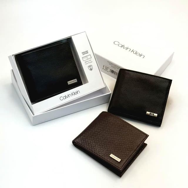 【Calvin Klein】Calvin Klein 皮夾禮盒 現貨 CK 防盜 銘版 零錢袋 質感 真皮 禮盒 皮夾 短夾 送禮 錢包 @9041